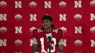 Husker DB Malcolm Hartzog talks spring practice