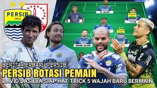5 Wajah Baru Persib! Inilah Line Up Persib Bandung vs Persis Solo Diliga 1 Pekan 32