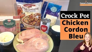 Crock Pot Chicken Cordon Bleu - An Easy Meal Everyone Will Love