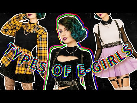 How can a girl dress like an E?