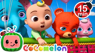 Balloon Hunt! 🎈 | CoComelon Animal Time | Animals for Kids