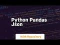 python pandas json