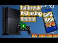 PS4 Jailbreak | Activate your jailbreak Using android | Goldhen 2.2.5b | + extra feature