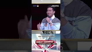 NGAMBEK YA?? Sindir Prof. Mahfud Karena Sering Bilang Receh  #Shorts #DebatCawapres2024 #MahfudMD