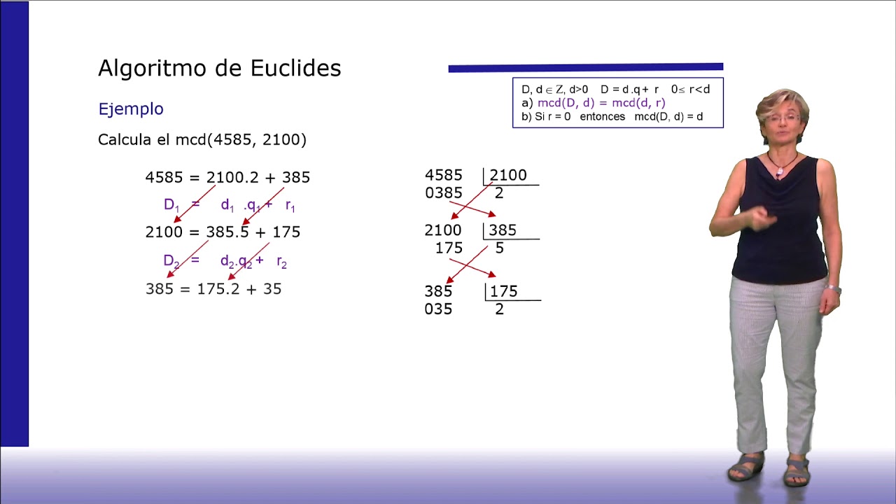 Algoritmo De Euclides | 3/12 | UPV - YouTube