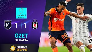 Merkur-Sports | R. Başakşehir (1-1) Beşiktaş - Highlights/Özet | Trendyol Süper Lig - 2023/24