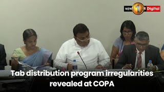 Tab distribution program irregularities revealed at COPA