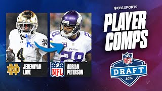 Player comps for Top 2026 NFL Draft Running Back Prospects 🤔
