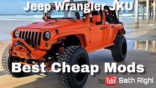 Jeep Wrangler JKU Affordable Cheap Mods