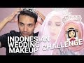 Indonesian wedding makeup challenge ft Intan Kaharuddin