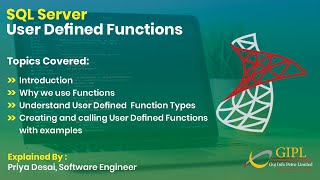 SQL Server User Defined Functions