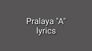 Arthur Gunn - Pralaya 'A' with lyrics