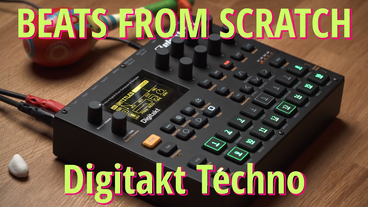 Beats From Scratch Elektron Digitakt Minimal Techno Jam Youtube