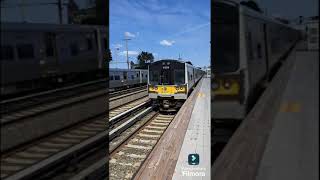 M7 M9 DE30AC DM30AC LIRR trains action at Hollis