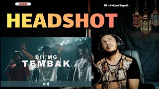 [ REACTION AJIB ✓ ] BII'MG - TEMBAK || Official Movie Video