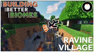 Building A Custom Ravine Village In Vanilla Minecraft