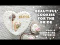 How to make Wedding cookies with the bride. Video tutorial