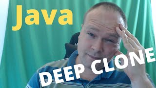 Java Deep Clone an Object