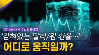 갇혀있는 달러/원 환율..어디로 움직일까? | 2월 1주차 환율전망 | 환율똑톡