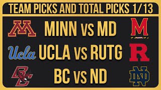 College Basketball Picks \u0026 Predictions Today 1/13/25 | NCAAB Picks Today