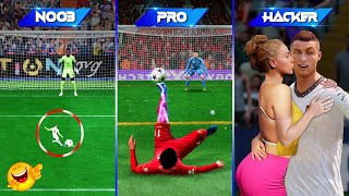 NOOB vs PRO vs HACKER - FIFA 23 PS5 #1
