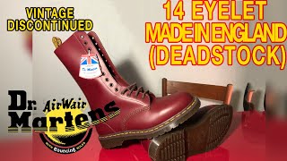 Dr. Martens 1914 (14 eye) Made in England DEADSTOCK (In-depth review)|Talking about boots for 30 min