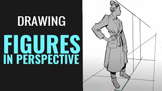 SKETCHING FIGURES IN PERSPECTIVE: EXTREME PERSPECTIVE AND WIDE ANGLE