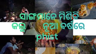 ସାଙ୍ଗମାନେ ମିଶି କଲୁ ଗୋଟେ ଛୋଟ phist //advance new year vlog video ✨