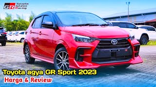 Toyota Agya GR Sport 2023 merah,Harga & Review