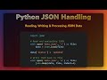 🐍 Python JSON Tutorial for Beginners: Read, Parse & Write JSON Data