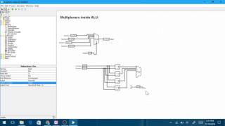 4-bit ALU in Logisim