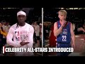 The 2024 NBA Celebrity All-Star Game player introductions 🤩 | NBA on ESPN