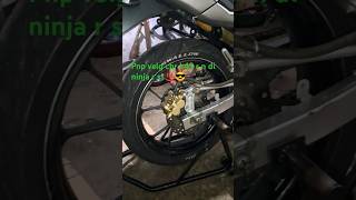 Pasang velg cbr k45r n pnp di ninja r,ss