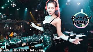 小霞,海洋Bo - 向云端 DJ-MJ Electro Remix【向云端 山那边 海里面 真实的我 应该走向哪边】🔥🔥 4K Music Video