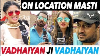 Akh Ladgayi | Vadhaiyan Ji Vadhaiyan | On Location Shoot | Binnu Dhillon | Kavita Kaushik