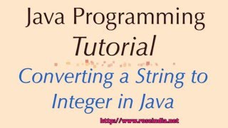 How to convert String to Integer in Java?