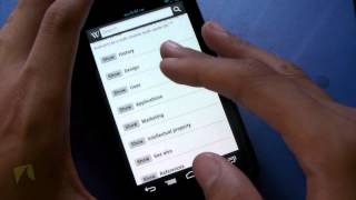 Wikipedia for Android by Wikipedia Foundation | Droidshark.com Video Review for Android