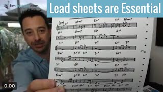 3 reasons why teaching lead sheets is ESSENTIAL