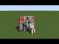 Redstone Golem vs Iron Golem [Minecraft Animation]