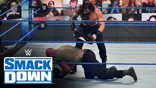 Roman Reigns vs. Braun Strowman – Universal Championship Match: SmackDown, Oct. 16, 2020