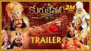 Kurukshetram Telugu Trailer | Munirathna | Darshan, Ambarish, V.Ravichandran, Arjun Sarja | Naganna
