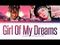 Juice WRLD Girl Of My Dreams (with Suga of BTS) Lyrics [Color Coded Lyrics/Han/Rom/Eng]