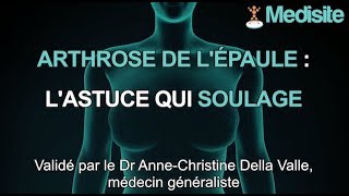 Arthrose de l'épaule : l'astuce qui soulage