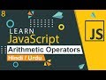 JavaScript Arithmetic Operators Tutorial in Hindi / Urdu