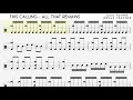 This Calling -  All That Remains - Drums Notation