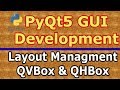 PyQt5 QHBox Layout And QVBox Layout  #5