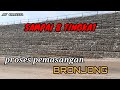 proses pemasangan bronjong /gabion structures