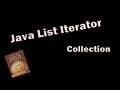 Collection - Java List Iterator