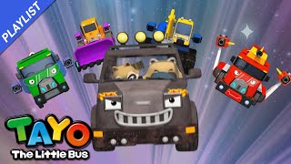 [Playlist] Strong Heavy Vehicle Rangers Songs Compilation l The Strongest l Tayo the Little Bus