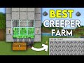 BEST 1.21 CREEPER FARM For Minecraft Bedrock (Windows/Console/Mobile)